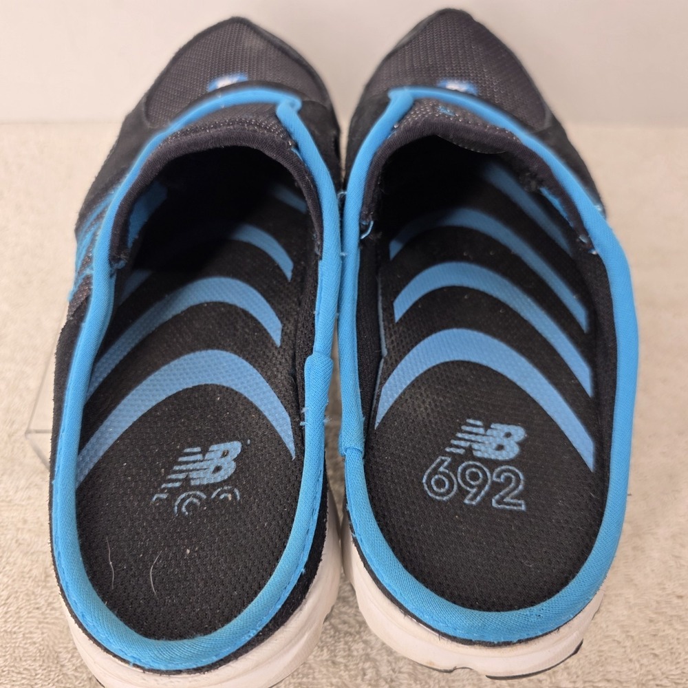New Balance 925 Women's SIZE 8 B Sport Black Blue Slip-on Comfort Mule Shoes - Picture 8 of 16